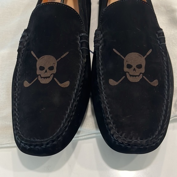 NWT Never worn Peter Millar black suede loafers size‎ 7 - Picture 5 of 5